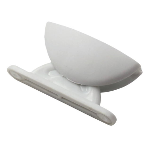 Door Stop Latch Holder Catch Latch Accessories Locking Part Vehicles Component Replace Accessory RV Semicircular Doors Buffer Retainer Buckle White