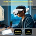 thumbnail image 6 of Batery Head Strap for Meta Quest 3S/3, 6000mAh Detachable Batery Pack Replacement for Quest 2, Adjustable Head Strap Enhanced Comfort and Support, Extend Playtime, 6 of 8