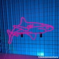 thumbnail image 2 of Glowneon Shark Neon Sign, Shark Led Sign, Custom Shark Wall LED Light Decor, Shark Neon Light, 2 of 4