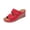 Red, variant on Red Womens Fashion Casual Summer Style Solid Color Fish Mouth Thick Bottom Wedge Slippers Comfortable Open Toe Platform Slide Sandals