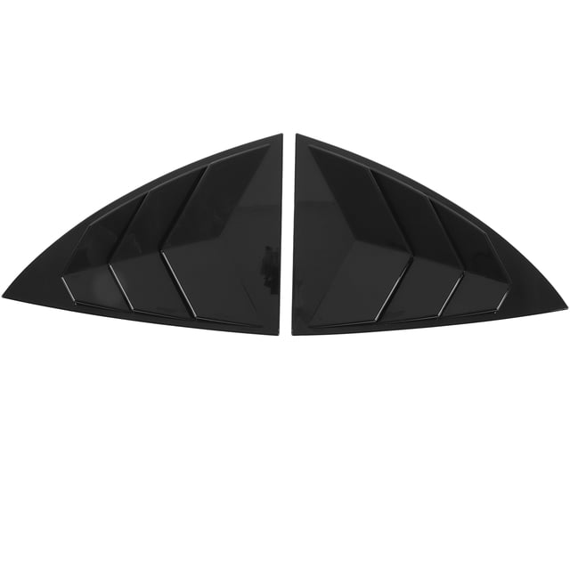 2 uds alerón de ventana lateral superficie lisa triángulo divisor cubierta de sombra reemplazo para Tesla modelo Y 2021 a 2023