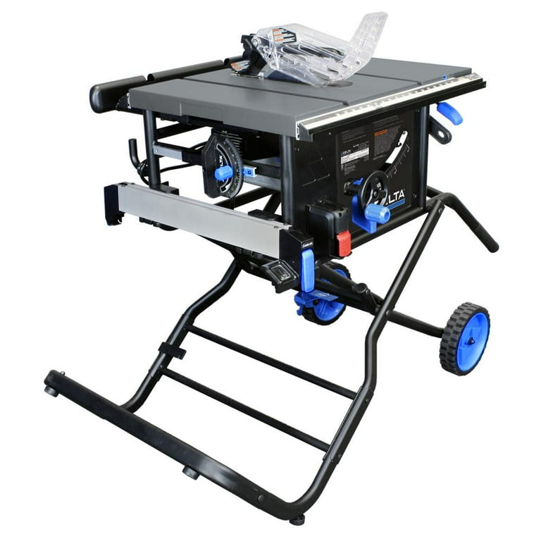 Delta 10In Portable Contractor Table Saw Walmart