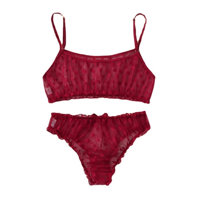 Clearance Sale 2025 Intimates Clearance Wave Point LingerieThe PolyesterFor DressingOutside Lady