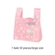 thumbnail image 4 of Bewildely 50 Uds. De bolsas de plástico transparente con diseño de Sakura, bolsa de transporte colorida, bolsillo de almacenamiento seguro portátil Decoración del hogar 1 grande 32*52 16 cm 2 Bewildely HA075275-05, 4 of 6