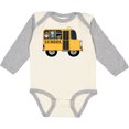 thumbnail image 3 of Inktastic School Bus Boys or Girls Long Sleeve Baby Bodysuit, 3 of 5