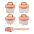 thumbnail image 1 of 4Pcs/Set Cute Cookware Cooking Tools Kitchen Accessories Steamed Egg Mould Egg Boiler Eggise Cooker Breakfast Supplies PINK, 1 of 8