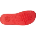thumbnail image 3 of FitFlop Walkstar Toe-Post Sandals 6 Red, 3 of 6