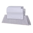 thumbnail image 1 of Cepillo de limpieza de surcos multiusos para ventanas, herramienta de limpieza de esquinas de cocina extraíble, color gris, 1 of 2