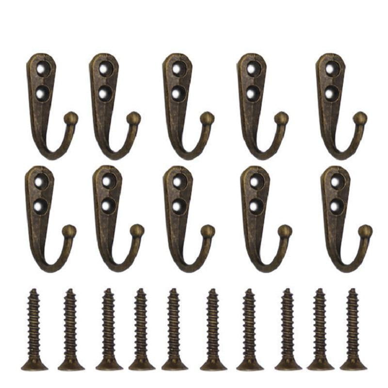 MINM Coat Hook Wall Mount Heavy duty metal single claw robe hanger