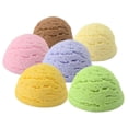 thumbnail image 4 of HLONK 6Pcs Simulation Ice Cream Balls Imitation Fake Food Desserts Decoration for Display, 4 of 7