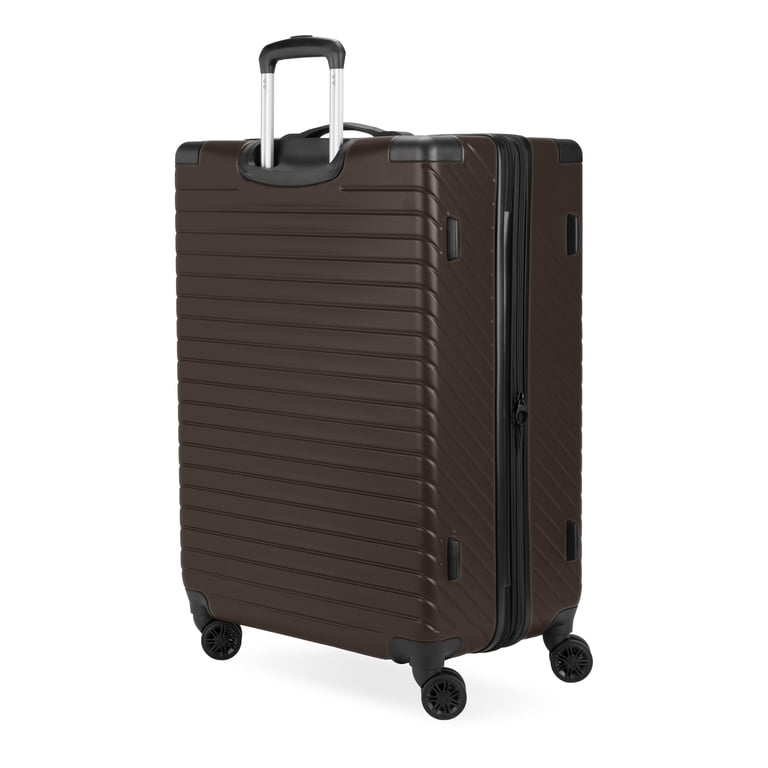 SWISSGEAR Edge Hardside 3-Piece Spinner, Mocha Brown - Walmart.com