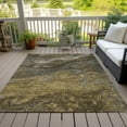 thumbnail image 6 of Addison Rugs Chantille Indoor/Outdoor Transitional Abstract Brown Washable Rectangle Rug, 10' x 14', 6 of 6