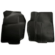 Angle View: Husky Liners Classic Style Series Front Floor Liners Black Fits 94-02 Dodg Ram; Fits 2wd/4wd