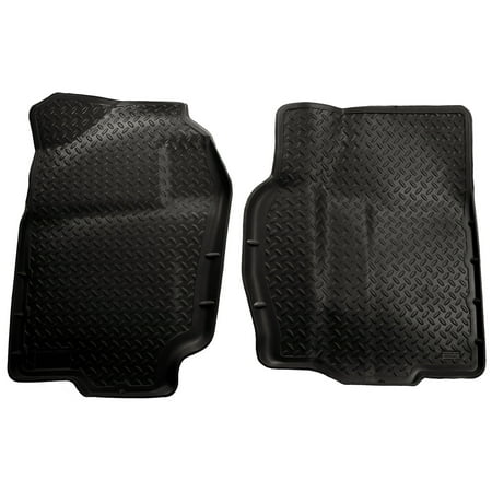 Husky Liners Classic Style Series Front Floor Liners Black Fits 94-02 Dodg Ram; Fits 2wd/4wd