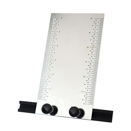 

With Base Dash Inch Ruler Stainless Woodworking Steel Ruled Line Multi-Function Tools & Home Improvement