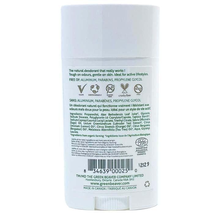 Green Beaver Déodorant 100% naturel - Citronné