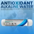 thumbnail image 2 of Metpure Elements Inline Antioxidant Alkaline Water Filter 11" x 2.5" with 1/4" Quick Connects Replacement or Add-on for pH Balance and Restore Minerals in Reverse Osmosis RO System, 2 of 10