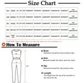 thumbnail image 3 of Inleife Pajamas for Women, Women's Fashion Summer Sleeve Two-Piece Loose Casual T-Shirt Shorts Pants Sets, 3 of 5