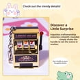 thumbnail image 4 of Retro Stress Reliever Keychain, Mini Slot Machine Design with Reel, Portable Fun Toy for Adults & Game Lovers, Creative Gift & Daily Accessory, 4 of 9