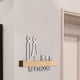 thumbnail image 3 of Letrero para puerta de baño, símbolos de baño, símbolo de inodoro, letreros para puerta de baño, decoración para tienda, cafetería, oficina, baño de, 3 of 9