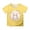 Yellow, variant on Easter Themed Casual Short Sleeve Printed Tee for Girls Comfortable Spring Holiday Top Size:6-7 Years