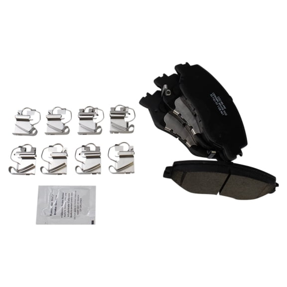 TRQ Front Ceramic Disc Brake Pad Set for Honda Insight New BFA19056