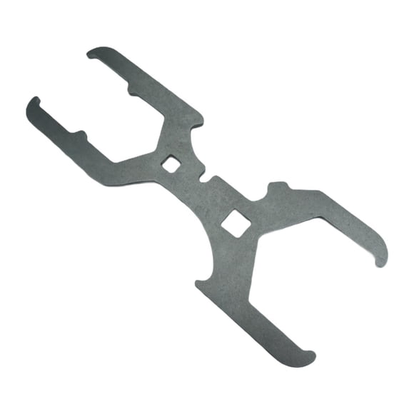 Llave para colador de canasta de 1-3/4, 2 pulgadas, 2-1/2 pulgadas, llave para tuercas Herramienta de plomería para baño para instalar o quitar piezas