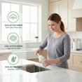 thumbnail image 4 of 5 in 1 Bottle Lid Gap Cleaning Brush Set, Multifunctional Cup Cleaner for Baby Bottles, Drinking Cups & Straws, Modular & Detachable Design with Long Handle, Easy Rinsing, 4 of 7