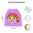 thumbnail image 6 of Haiem Corgi In Sushi Roll Baby Nursing Cover & Nursing Poncho - Multi Use Cover for Baby Car Seat Canopy, Stroller Cover, 360°Full Privacy Breastfeeding Coverage, 6 of 9