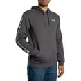 thumbnail image 4 of EA7 Logo Sleeve Pullover Hoodie, Grey, 4 of 8