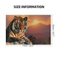 thumbnail image 2 of JRXY Tiger Rock Sunset Wooden Jigsaw Puzzle for Adults 1000 PCS, 2 of 6