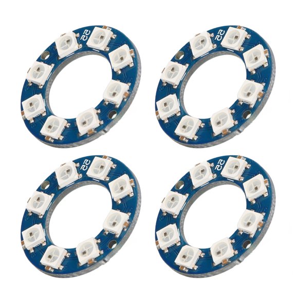 Módulo de Luz RGB BuyWeek Lámpara de Anillo LED 4 Piezas