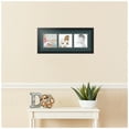 thumbnail image 2 of ArtToFrames Collage Photo Picture Frame with 3 - 6x6" Openings, Framed in Black with Evergreen and Black Mats (CDM-3926-1551), 2 of 8