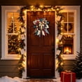 thumbnail image 4 of Clearance ！Christmas DIY Kit, Quilted Door Hanger, F 1PC Christmas Quilted Wreath Kit, DIY Craft for Holiday Door Decor, 4 of 5