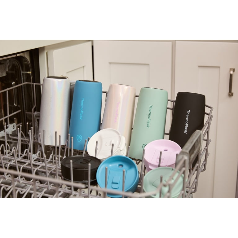 ThermoFlask 16 oz Insulated Travel Mug, Shaded Teal photo 7