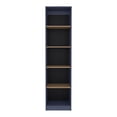 thumbnail image 3 of Tuhome Home Xs Bookcase With 5-Tier Shelves And Slim Design in Multicolor, 3 of 5