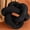 Black, variant on Wood Knot Chain Link Decor, Hand Carved 3 Link Wooden Knot for Coffee Table Decor, Boho Decor Modern Farmhouse Decor Rustic Decor Shelf Decor Book Shelf Decor Entryway Decor Living Room Decor(White)