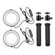 thumbnail image 4 of Lámpara fotográfica Andoer - Kit de anillo de luz LED de 6 pulgadas con 2 anillos de luz 3200K-6500K regulables con alimentación por USB + 2 * trípode de escritorio + 2 * rótula de metal flexible para Andoer Lámpara de fotografía, 4 of 7