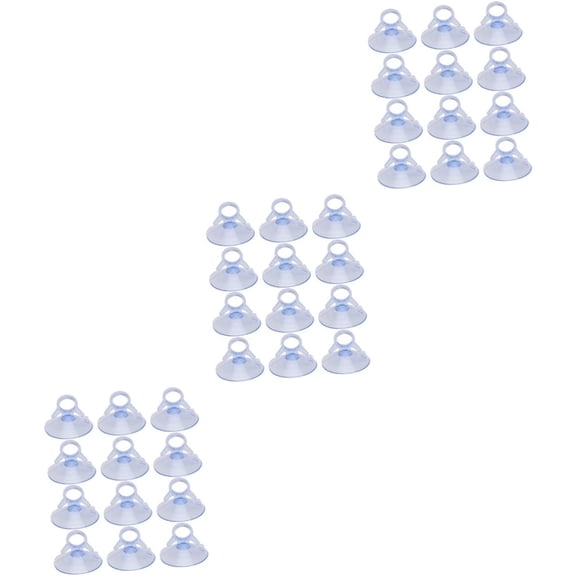 Windshield Sunshade Attachments, Transparent Suction Cups for Car and Home,120pcs