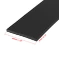 thumbnail image 3 of Unique Bargains Solid Rectangle Rubber Seal Strip 40mm Wide 3mm Thick 3 Meters Long Black, 3 of 3