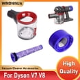 thumbnail image 1 of Dust Bin Filters for Dy*son V7 V8 Handheld Vacuum Cleaner Parts Collector Pre Filter Post Filter Dust Cup Bucket Replacement, 1 of 10