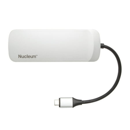Kingston Nucleum USB C Hub, 7-in-1 Type-C Adapter connect USB 3.0, 4K USB