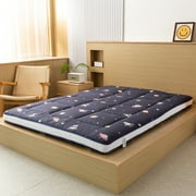 MAXYOYO Extra Thick Futon Floor Mattress, Padded Japanese Folding Roll up Mattress, Portable Mattress Shikibuton, Full
