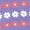 PURPLE, variant on Instant Message - Floral USA Flag Graphic Sleeveless Aline Dress