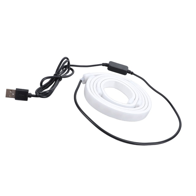 Tira De Luz Ambiental LED, 3 Modos Instalación Rápida Sincronización Tira De Luz LED RGB 16 Millones De Colores Para Pantalla De Escritorio De 34 Pulgadas