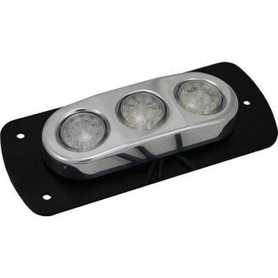 Vision X Lighting Flat Mount 3 Light LED Amber Billet Pod - 4004894
