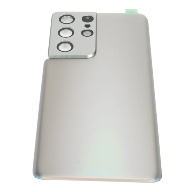 Ymiko S21 Ultra 5G Rear Back Glass Door Replacement Silver With Repair Tools