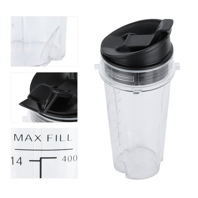 Juicer Cup, Lightweight Non- Replacement Cup and Lid Compact in Size Durable for Home