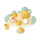 thumbnail image 2 of Juego de fiesta de té de madera, decoración en miniatura, juego de simulación, juego de té de , juego de té en miniatura, pastel, juguetes, 2 of 9