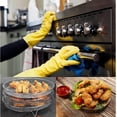 thumbnail image 4 of GoXteam Air Fryer Racks 3Pcs Stackable Set, Stainless Steel Mesh Baskets, Multi-Use for Air Fryer, Steamer, Oven, Dishwasher Safe (7.8in Round), 4 of 7